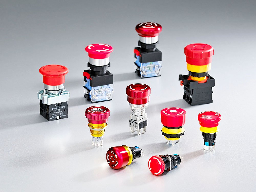 Emergency stop button