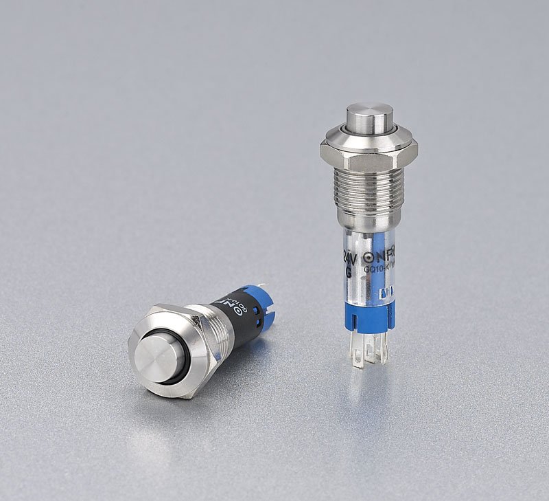 Discover the unparalleled durability of the GQ10-K Series Metal Push Button Switches