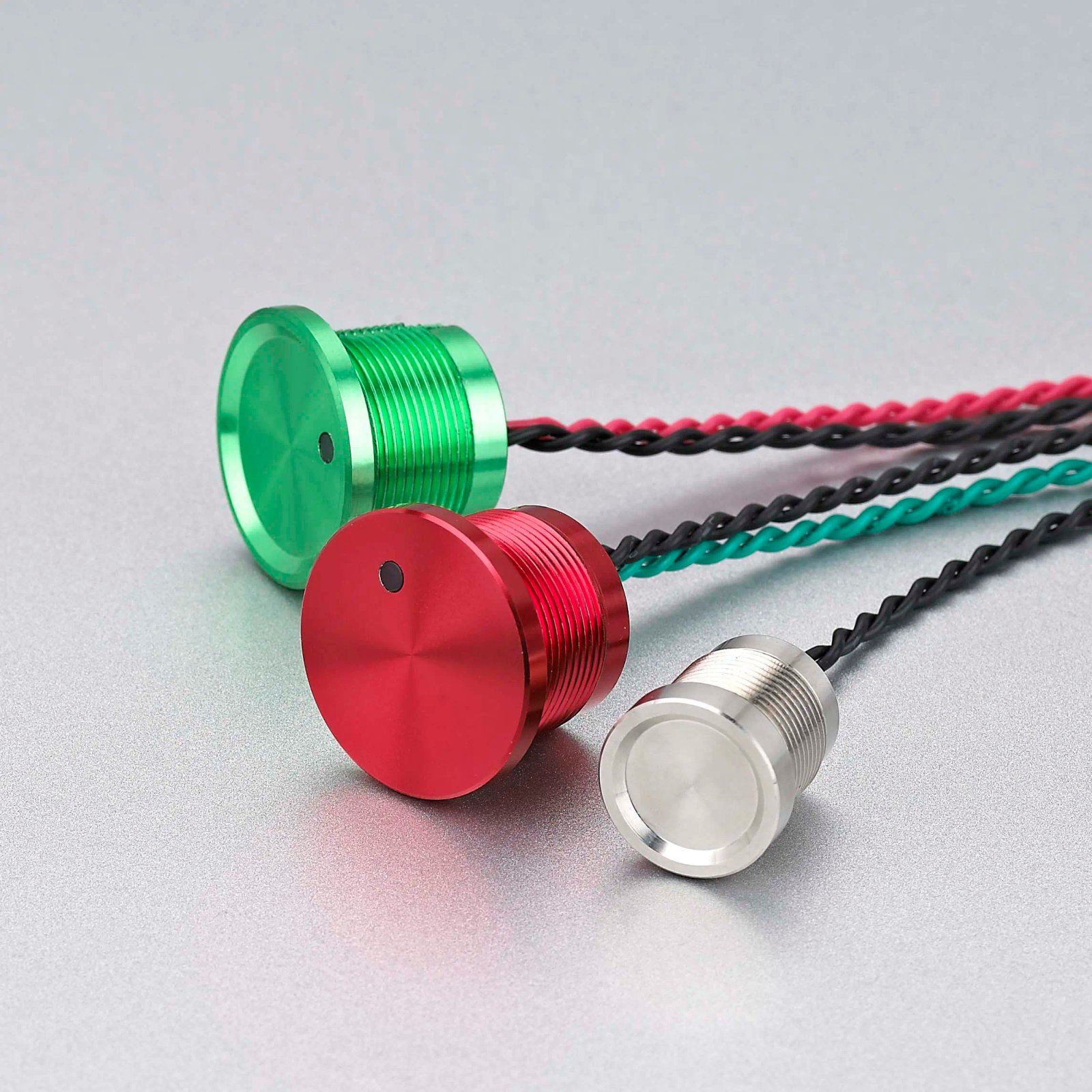 Anti-vandal piezo push button switch-IK10