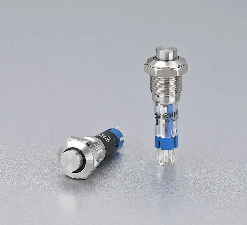Discover the unparalleled durability of the GQ10-K Series Metal Push Button Switches
