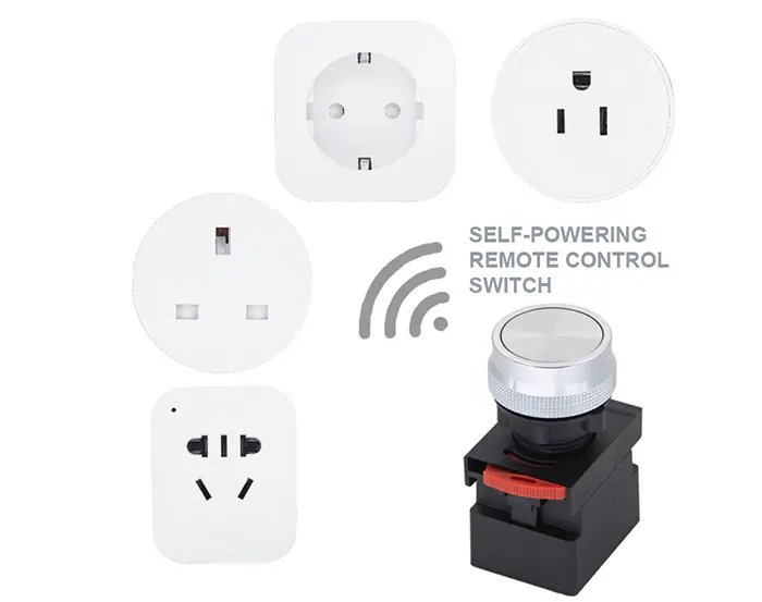 Industrial Remote Control Solution, Self-powering Remote Control Push Button Switch