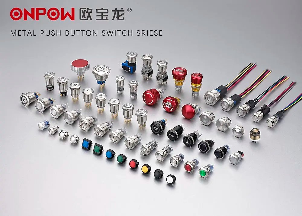 Metal Push Button Professional Manufacturer – ONPOW
