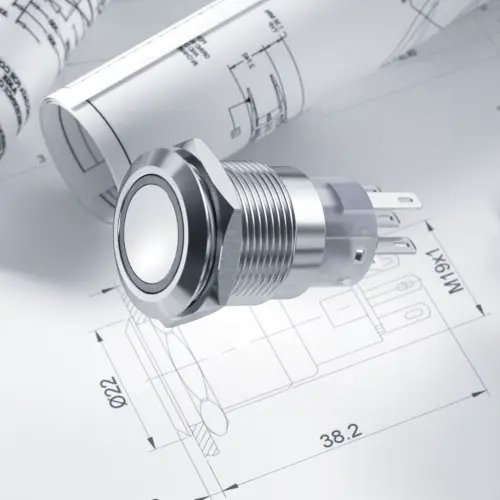 ONPOW push button shine brightly at the NEPCON exhibition in Vietnam