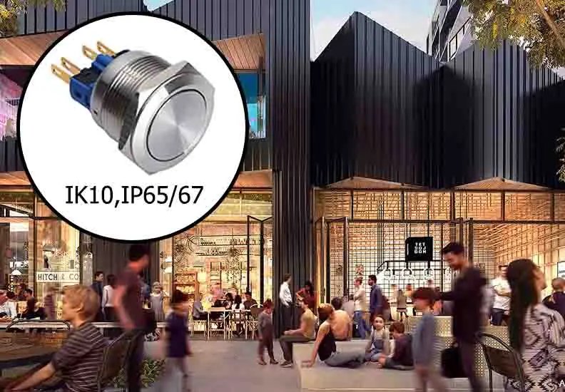 Outdoor Push Button Switch Solution: Metal Push Button Switch