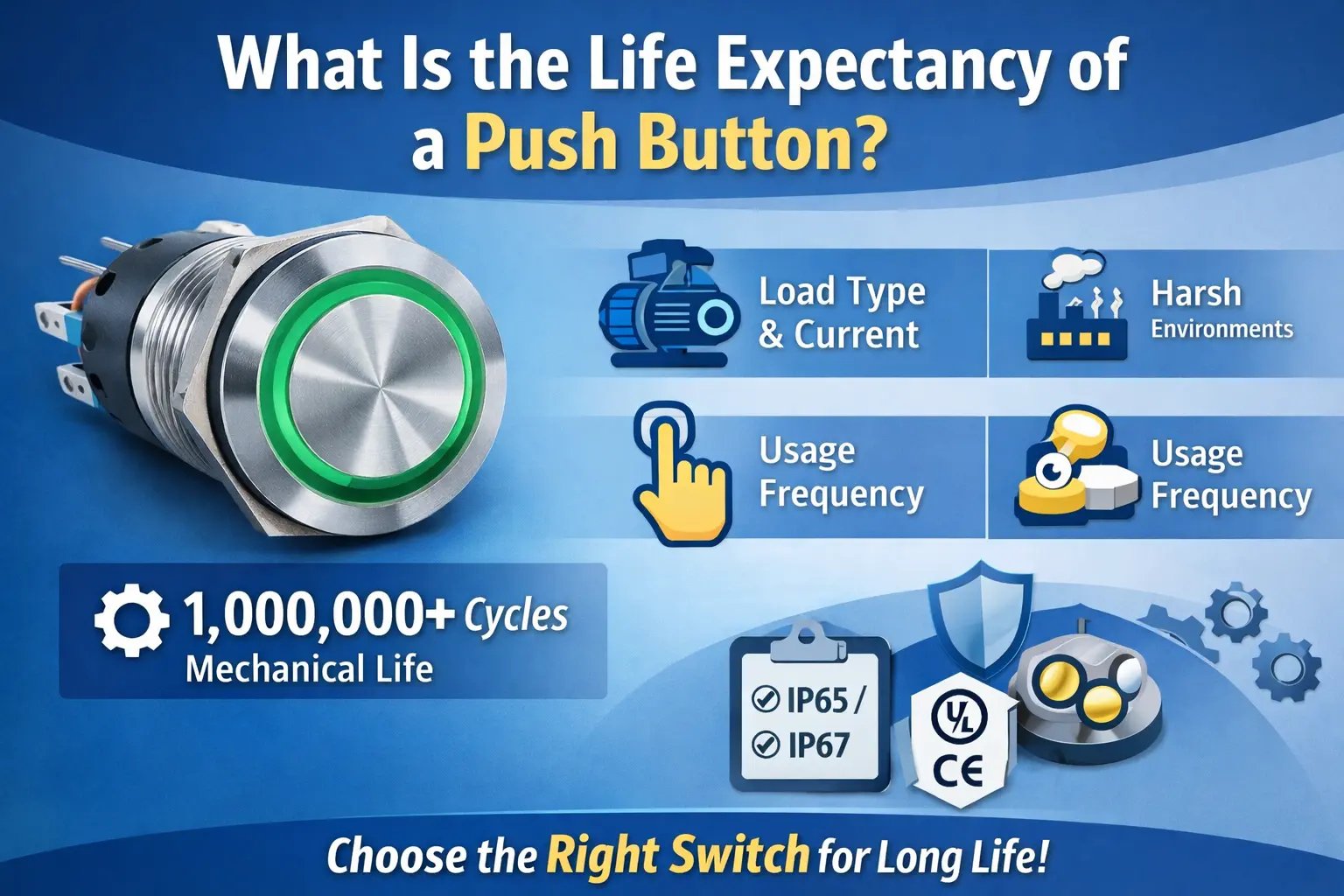 What Is the Life Expectancy of a Push Button?