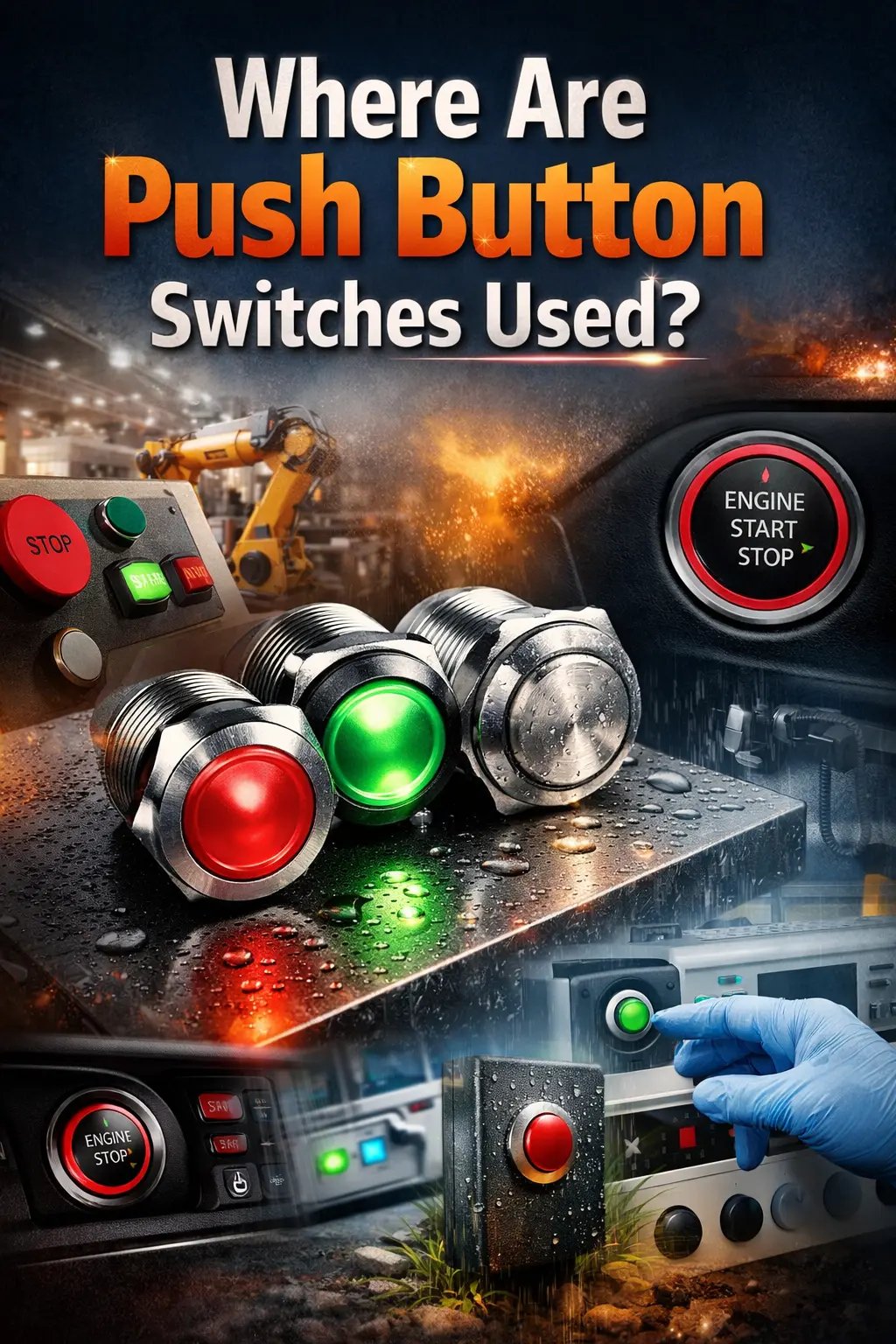 Where Are Push Button Switches Used?